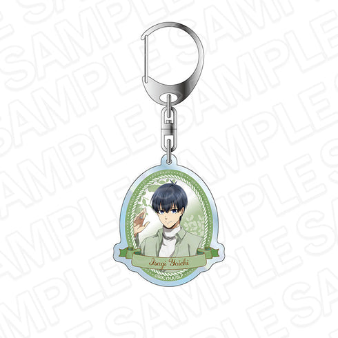 『ブルーロック』ホログラムキーホルダー 潔 世一 White&Pistachio ver.